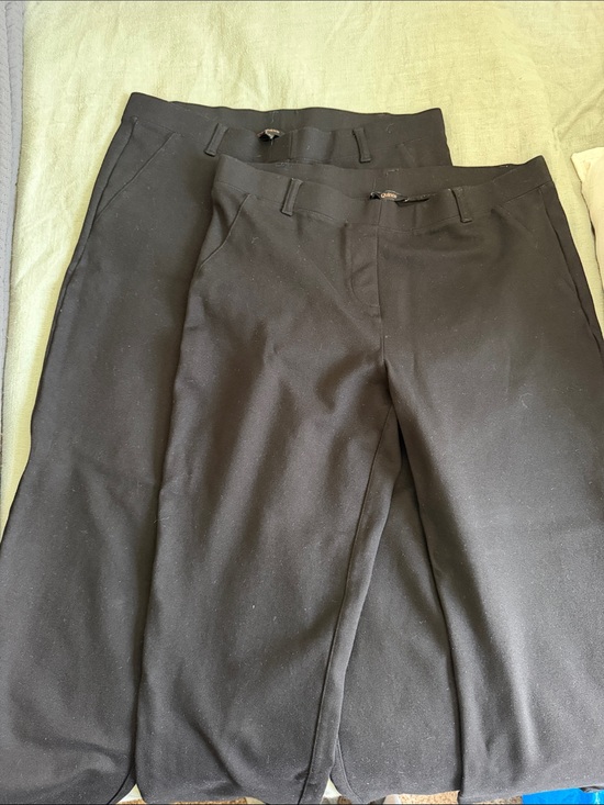 Quince Pants - 2 Quince Black Women's Dress Pants - 2 Pairs of Tailored Trousers